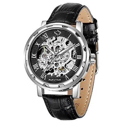Winner Men's Mechanical Skeleton Watch (Automatic / Hand-Wind)