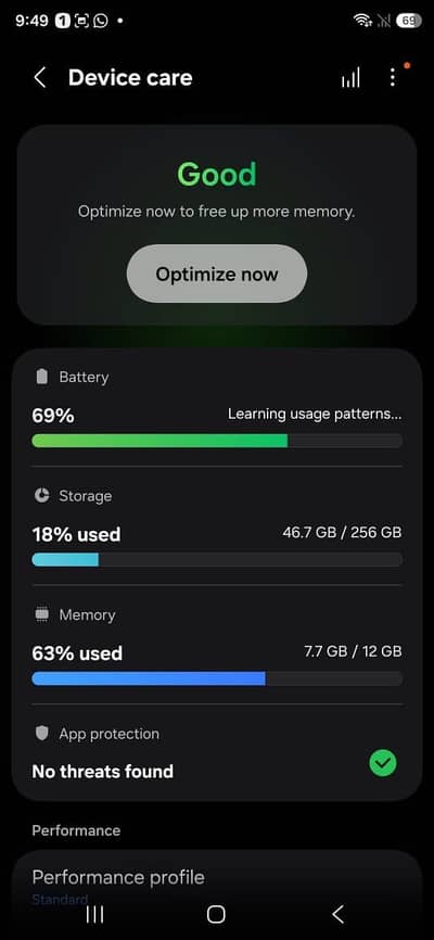 Samsung Mobile S25 Ultra 12+256 GB