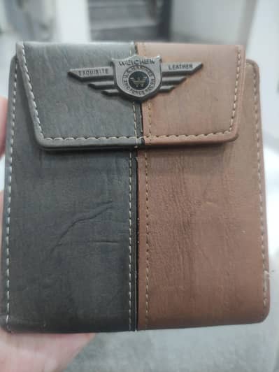 men's letter wallet