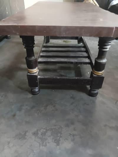 wooden table