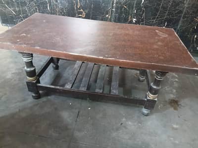 wooden table