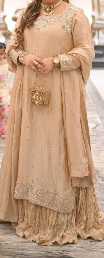 Long shirt with inner frock