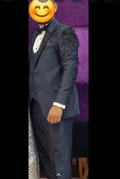 pent coat hand made work cutdana