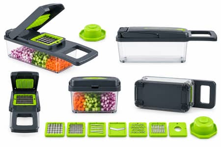 12-in-1 Multifunctional Vegetable Chopper & Slicer