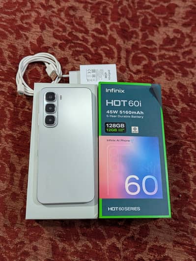Infinix Hot 60i Brand New 10/10 4 to 5 Months Warranty 03704213138