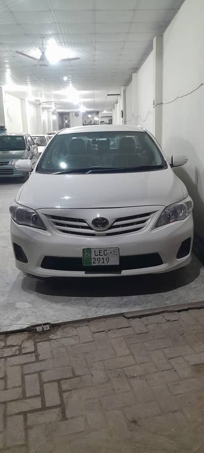 Toyota Corolla XLI 2012