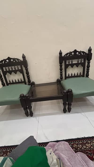 LUXURY TABLE & STOOL SET FOR SALE