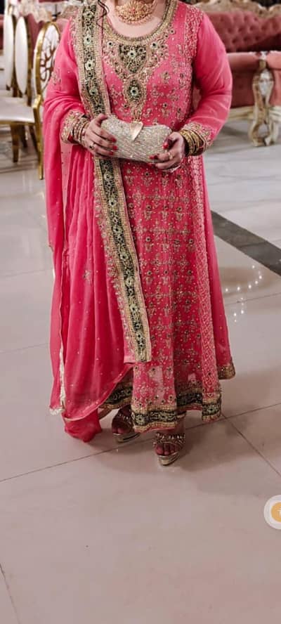 bridal maxi full heavy work