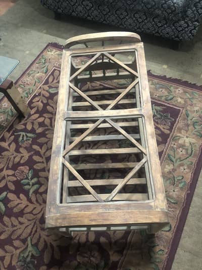 Old style wooden table