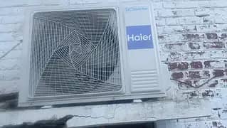 haier dc inverter 1 5 ton heat and cool ac just 5 month use