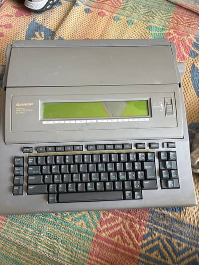 Sharp personal word processor