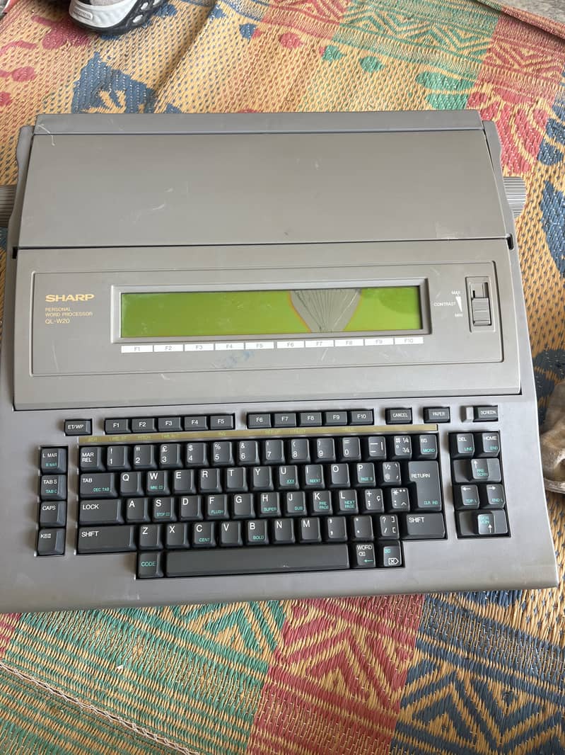 Sharp personal word processor 0