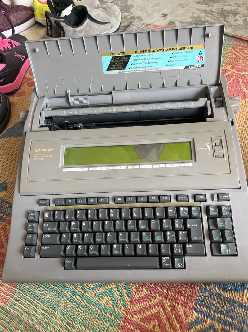 Sharp personal word processor 1