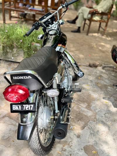 cg125 selfstart