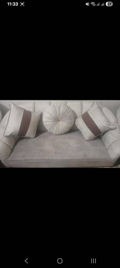 wooden sofa set