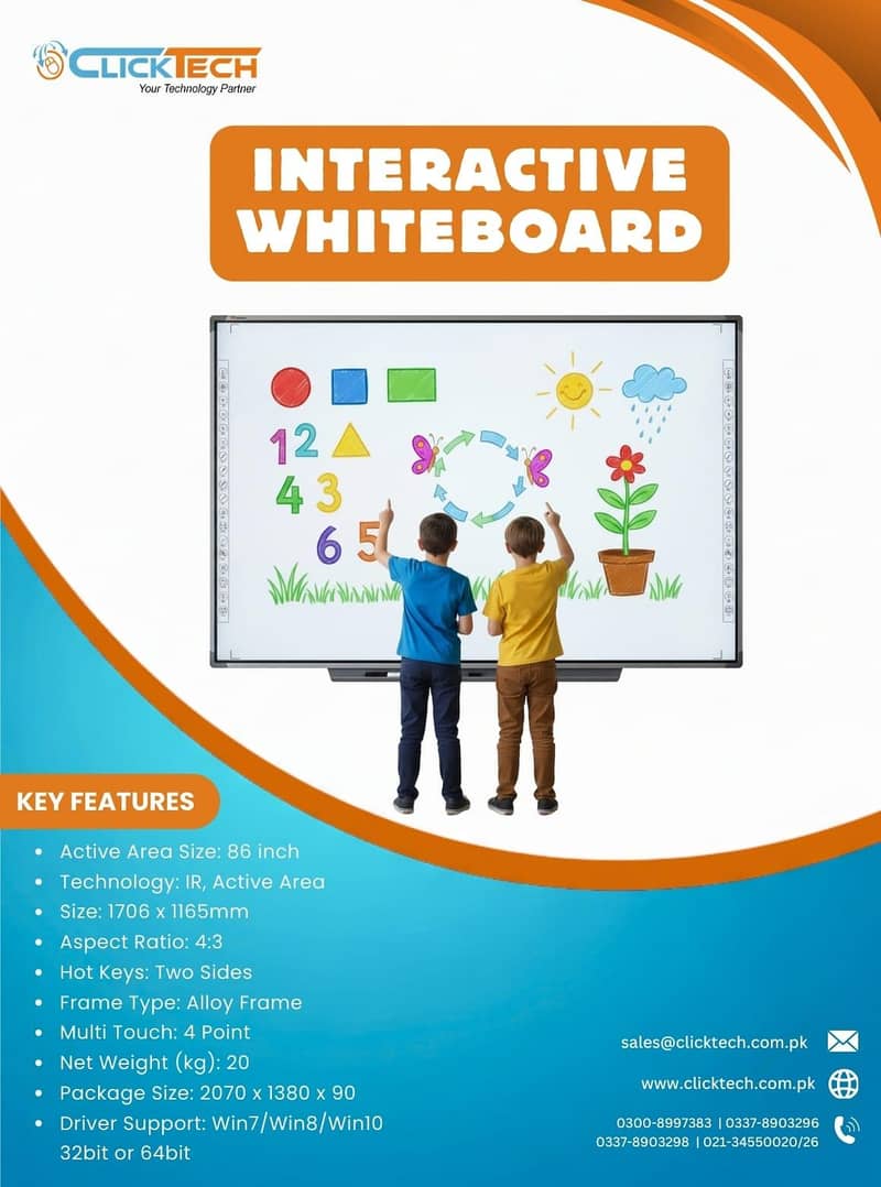 Interactive White Board | Smart board | Interactive board 0