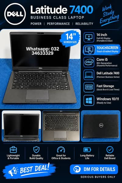 Touch screen laptop