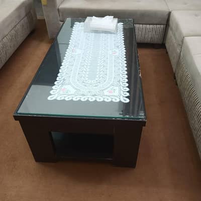 Drawing Room Center Table with Mirror for Sale