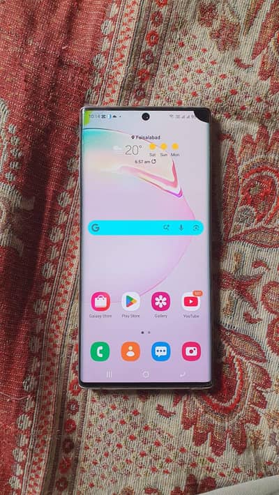 Samsung Mobile Note 10 Plus 12GB 256 GB