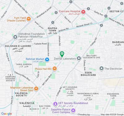 10 Marla Plot For Sale Wapda Town Extension