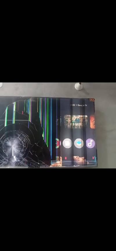 TCL 55C6K mini LED 4 Months Use Just Panal damage