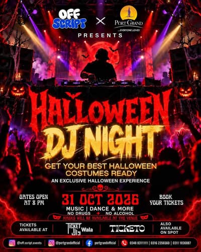 Halloween DJ Night | Port Grand