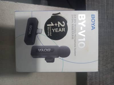 1. Boya BY-V10 Microphone for Android/Type-C | 100% Original & Unused