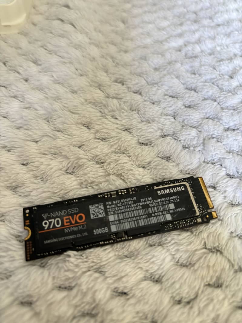 Samsung 970 evo nvme m. 2 500 gb - Computer Components - 1120708621