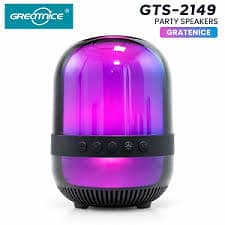RGB Light Wireless Bluetooth Speaker | Powerful Sound & Dazzling LED