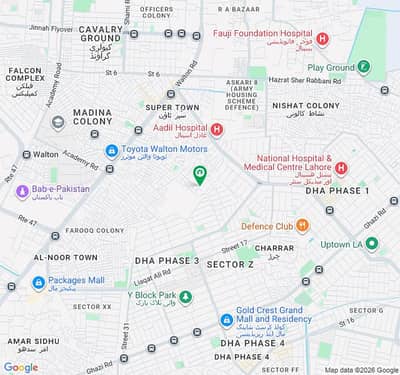 6marla plot for sale in main boulevard defence fort vallas society