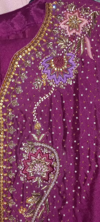 stitched and shipped from karachi, brand new 3 piece dress