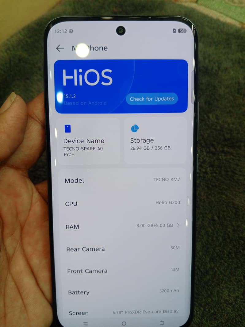 Tecno Spark 40 Pro Plus 6