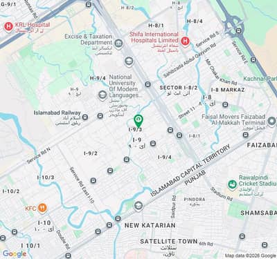 I-9 INDUSTRAIL (100) FEET ROAD PLOT (100+220) FOR SALE