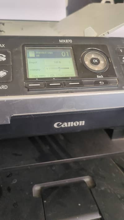 Canon MX870 All-in-One Printer (Color/Black Print, Scan, Copy, Fax)