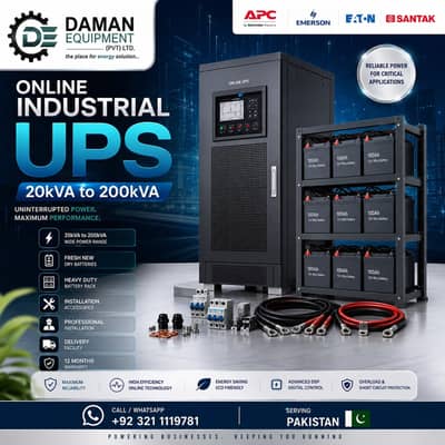 Industrial Online UPS 100kVA
