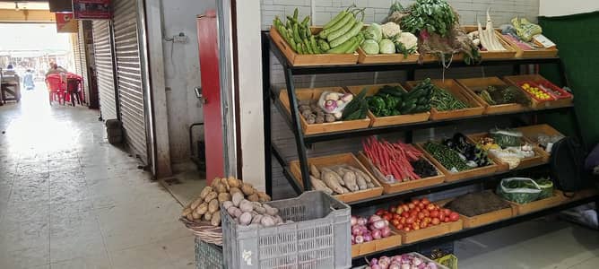 Heavy Duty Vegetable Display Rack / Sabzi Stand for Sale