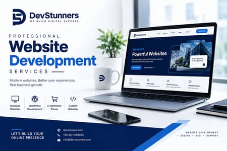 Professional Website Development Services | Business & E-commerce Web