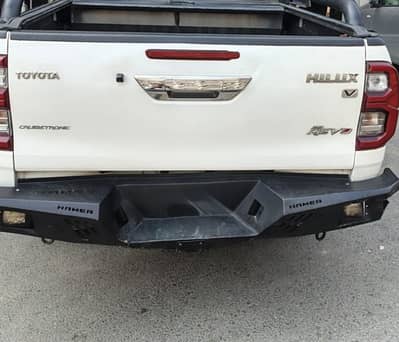 Revo hamer bumper front back and roll bar