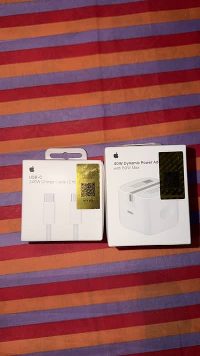 Apple Original Adopter + Cable (60w / 2 Meter)