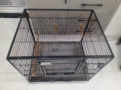 3-protion Bird cage for sale-use good condition