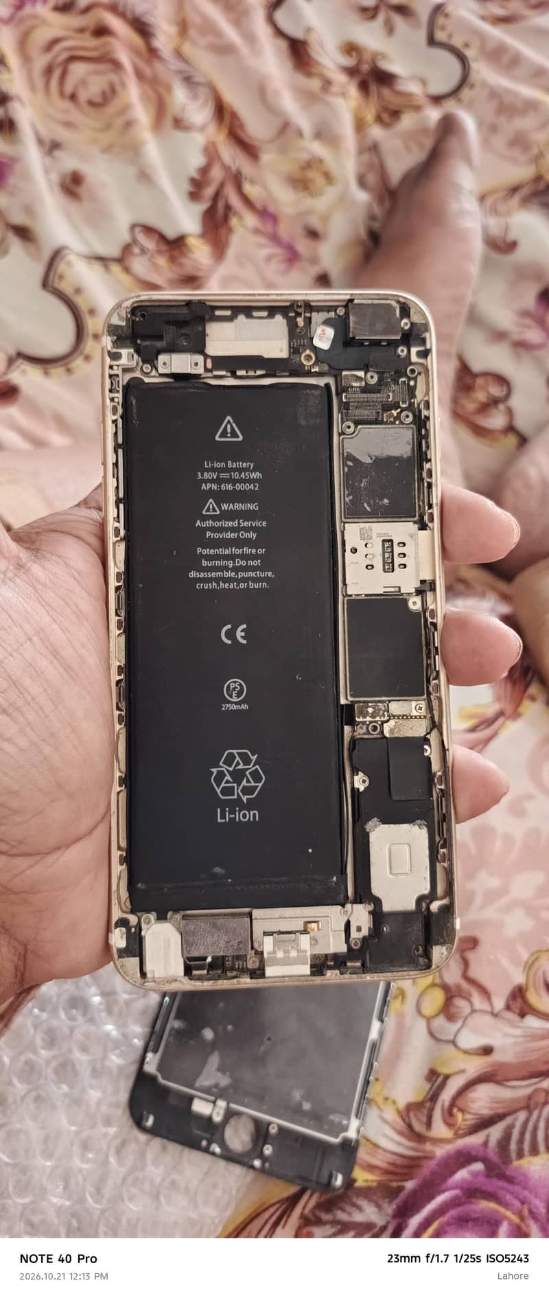 Apple iPhone 6S Plus read add 8