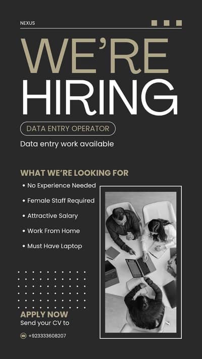 WORK FROM HOME