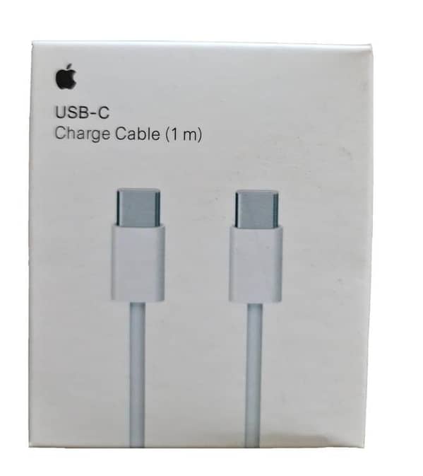 Genuine Apple 1M USB-C to USB-C Charge & Data Sync Cable | Original Type C to C Fast Charging Cord A1997