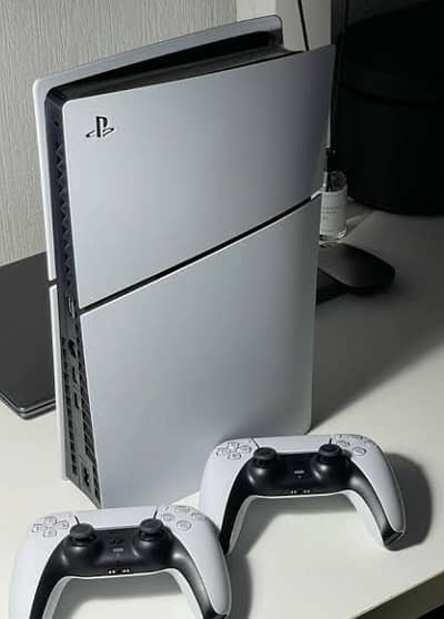 PS5 Slim with 2 remotes