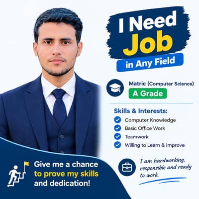 Looking for Any Job – Entry Level / Fresh Candidate