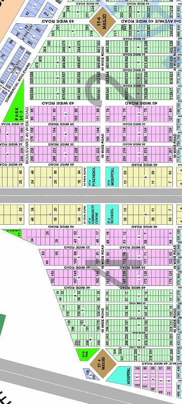 240 Square Yard Plot For Sale In Block 2 And 4 Saadi Garden Scheme 33 Karachi