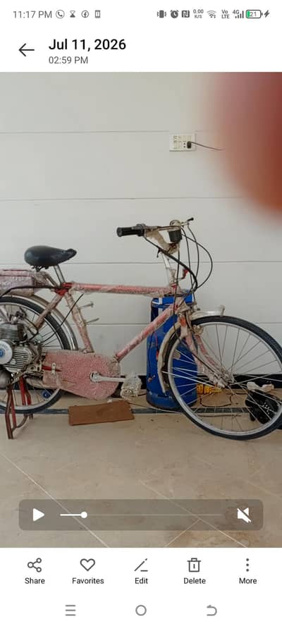 Motorized bicycle