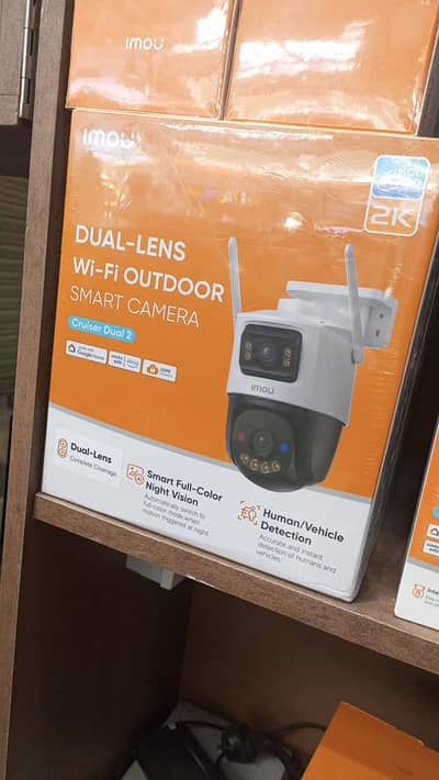 Dual Lens WiFi Outdoor Smart Camera