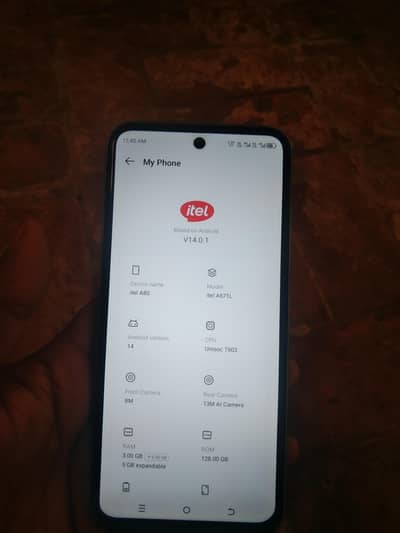 itel A80