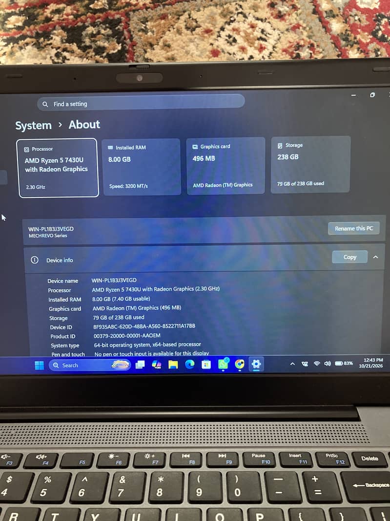 AMD RYZEN  5 7000 7